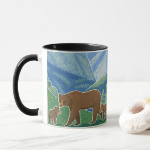 Tasse Famille Ours dans la Vallée