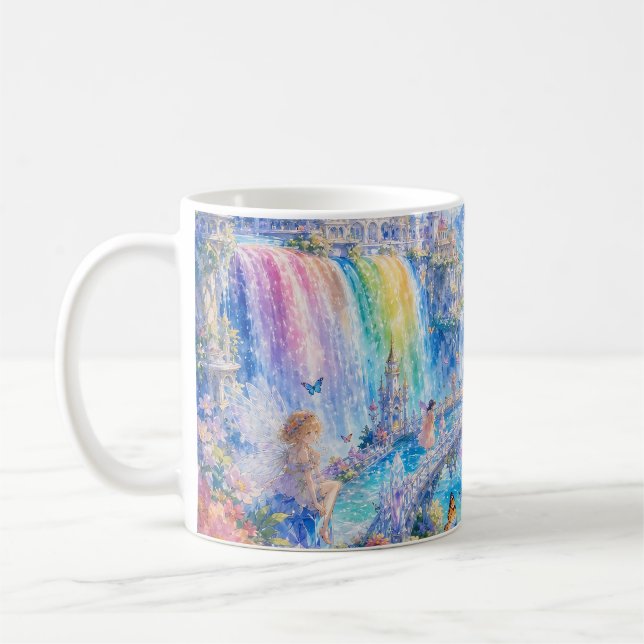 Tasse Fantaisie Cascade Fée Arc-en-ciel (Gauche)