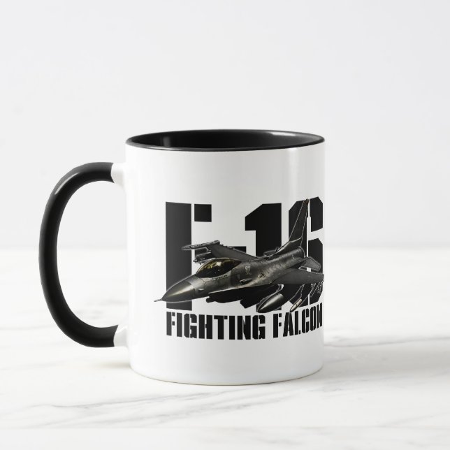 Tasse Faucon F-16 de combat (Gauche)