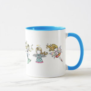Tasse Fée Sirène Mignonne et Ange