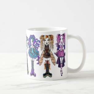 Tasse féerique gothique mignonne d'art