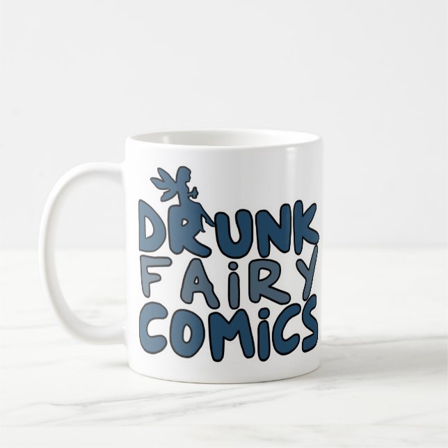 Tasse féerique ivre de fonctionnaire de bandes (Gauche)