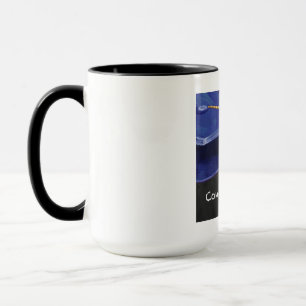 Tasse Félicitations bleu et noir