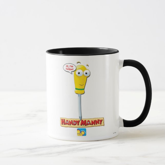 Tasse Felipe le tournevis Disney (Droite)