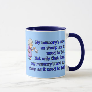 Tasse Femelle de perte de mémoire