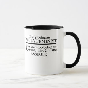 Tasse Feministe en colère