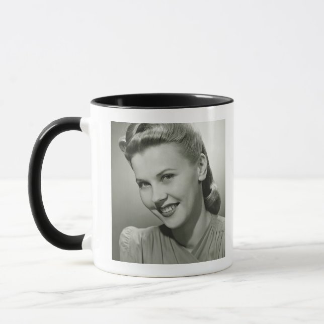 Tasse Femme 2 de sourire (Gauche)