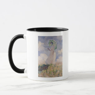 Tasse Femme de Claude Monet   avec le parasol tourné