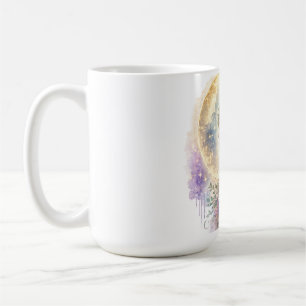 Tasse Femme Fleur Éthérée Colibri