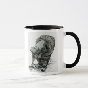 Tasse Femme rurale de Vincent van Gogh   glanant, 1885