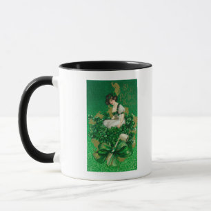 Tasse Femme Souvenir de la Saint Patrick sur la scène de