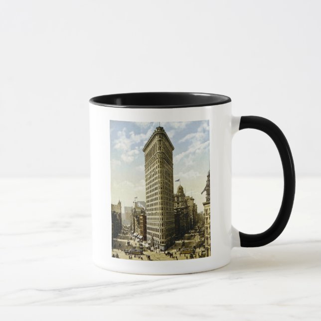 Tasse Fer plat construisant New York City, cru 1903 de (Droite)