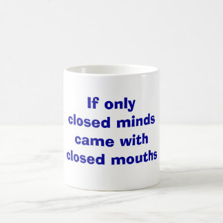 Tasse fermée d'esprits