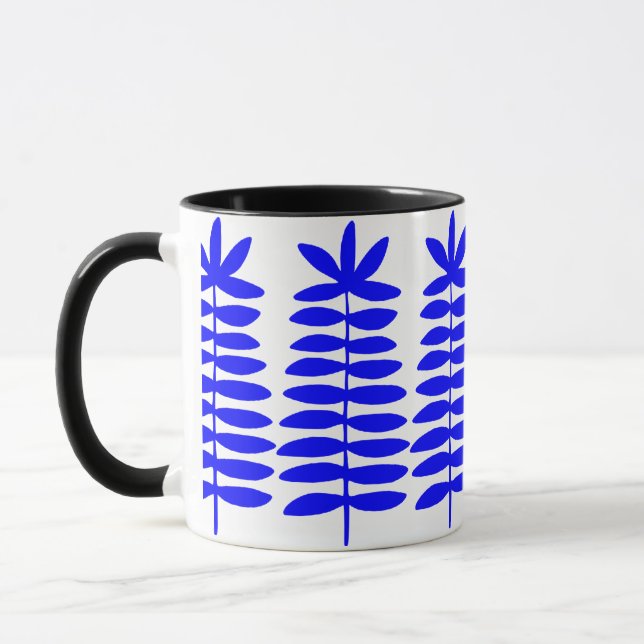 Tasse Fermes décoratives - Bleu (Gauche)