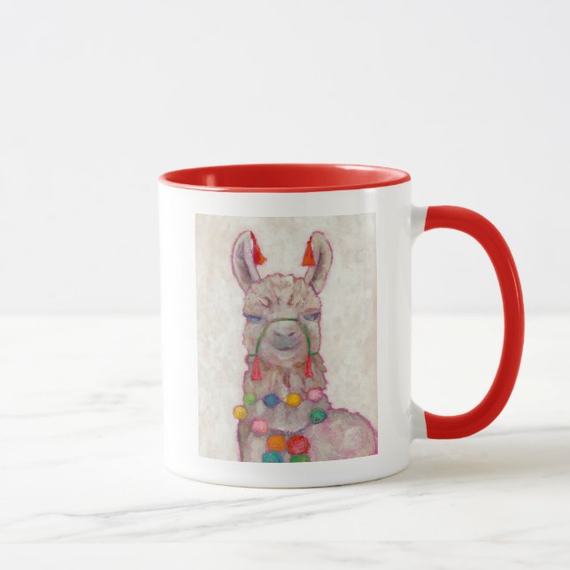 Tasse Festival de l'aquarelle Llama (Droite)