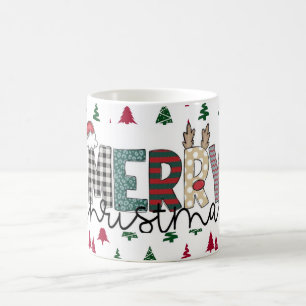 Tasse festive avec motif "Joyeux Noël"