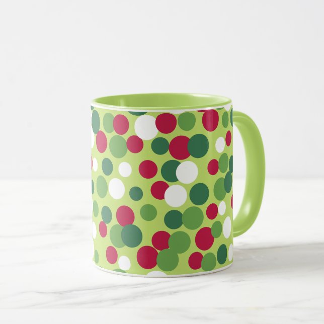 Tasse festive de Noël (Devant droit)