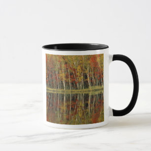 Tasse Feuillage d'automne et reflets de bouleau; Hiawath