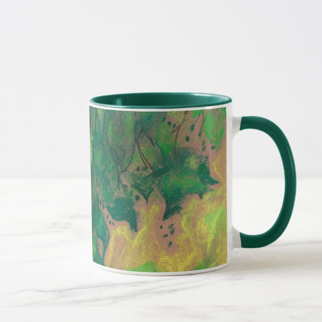 Tasse Feuillage vert (Droite)