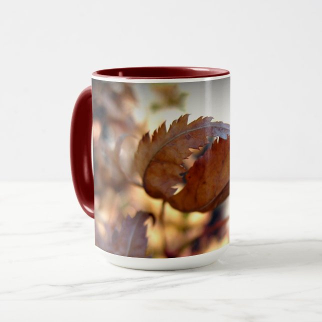 Tasse Feuille d'Automne (Devant gauche)