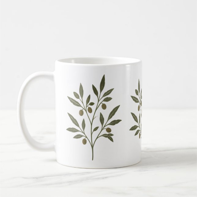 Tasse Feuilles (Gauche)