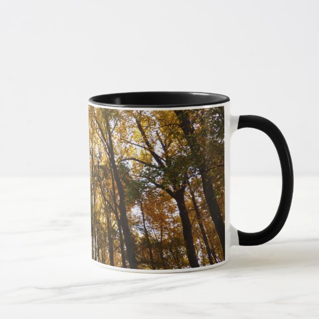 Tasse Feuilles d'automne dans le matin Maryland Nature (Droite)