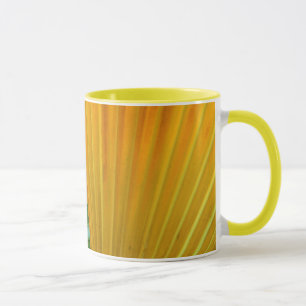 Tasse feuilles de palmier colorées par Petr Kratochvil m