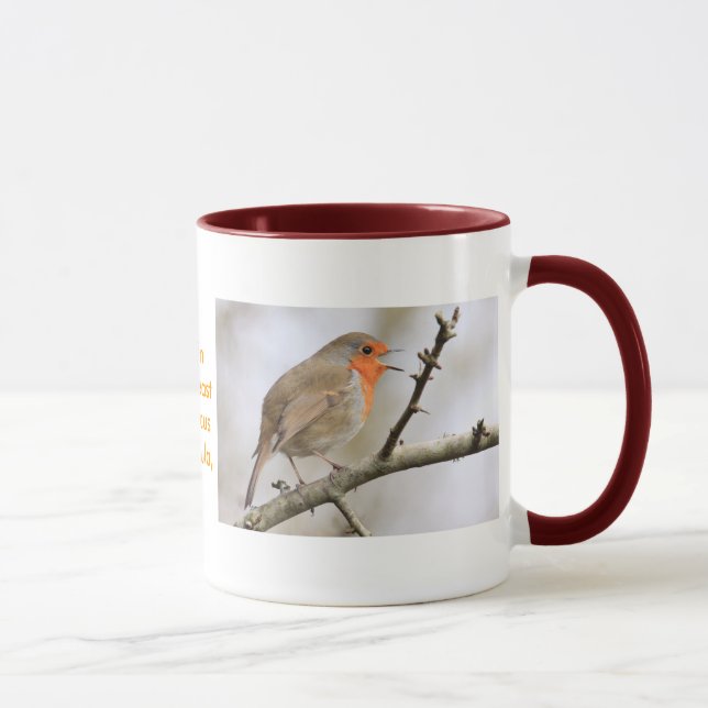 Tasse Février Robin (Droite)