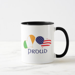Tasse Fier Irlandais Américain
