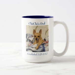 Tasse fière de photo d'animal familier ou de