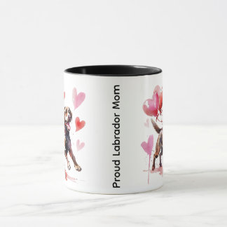 Tasse Fière Maman Labrador | Cadeau de la Saint-Va