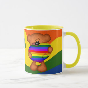 Tasse Fierté Coeur Teddy Bear