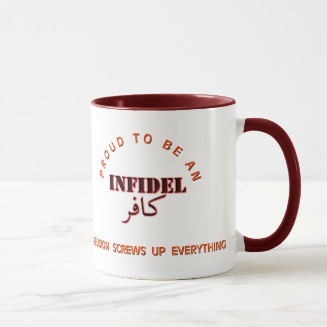 Tasse Fierté infidèle (Droite)