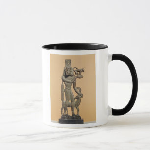 Tasse Figure d'un homme tenant un singe