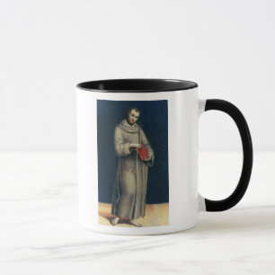 Tasse Figure d'un moine franciscain