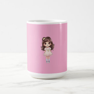 Tasse Fille Chibi Kawaii Mignonne