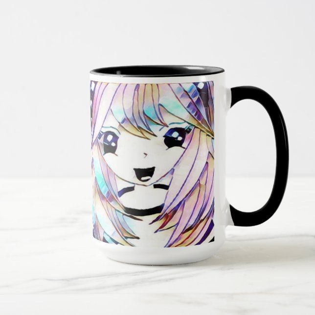 Tasse Fille de Manga (Droite)
