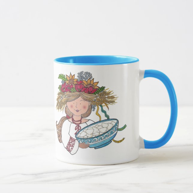 Tasse Fille de Perogie Pyrohy Pierogi (Droite)