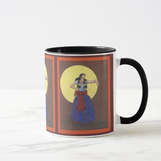 Tasse fille gitane (Droite)