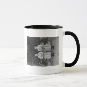 Tasse Filles à l'école privée à Istanbul Turquie