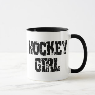 Tasse Filles d'hockey de fille d'hockey