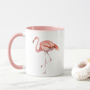 Tasse Flamant rose rose