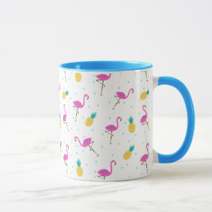 Tasse Flamants roses au néon 2