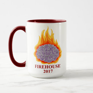 Tasse flamboyante de cerveau d'AMF