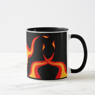 Tasse flaming_soccer_ball - 2
