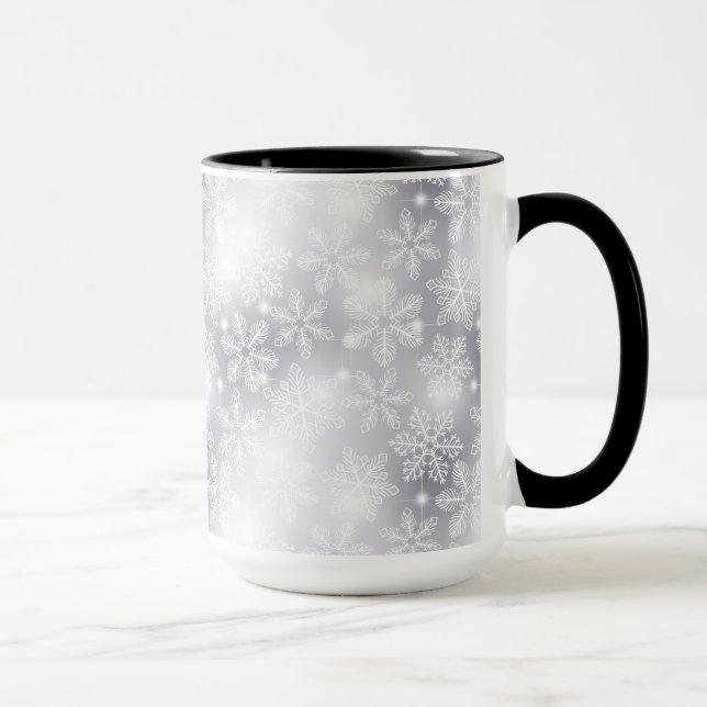 Tasse Flammes de neige et lumières (Droite)