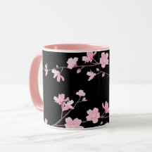 Fleur de cerisier - Noir