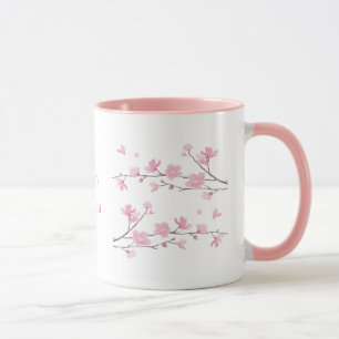 Tasse Fleur de cerisiers - Transparent