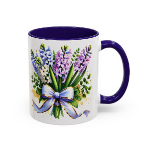 Tasse Fleur d'Hyacinthe Coupe de Bouquet de Printe