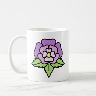 Tasse Fleur Violette